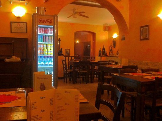 Il Gufo vino cucina pizza